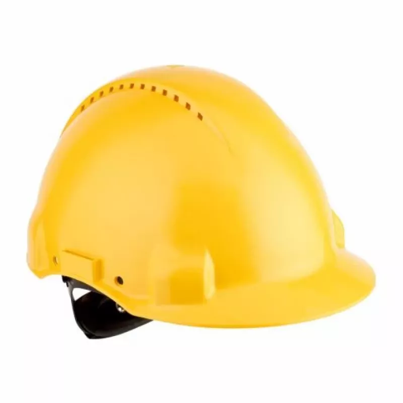 3M G30NUY apsauginis šalmas iš didelio tankio polietileno (HDPE) geltonas