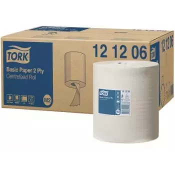 Popieriniai rankšluosčiai Tork 121206 balti 160 m