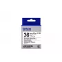 Epson LK-7WB2 magnetinė etikečių kasetė juoda/balta 36 mm (1,5 m)