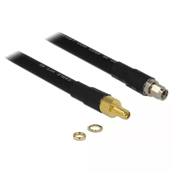 Koaksialinis kabelis DeLOCK 5 m RP-SMA / RP-SMA