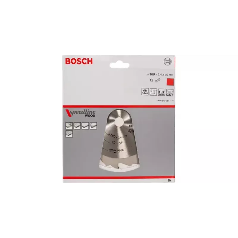 Pjūklo diskas medžiui Bosch Speedline 2608640800