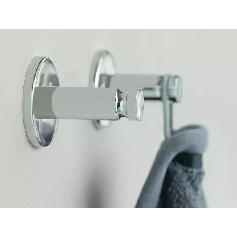 Universalus kabliukas TESA Powerbutton 59322 chromuotas