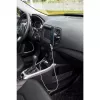 Manhattan magnetinis laikiklis telefonui automobilio ventiliacijos grotelėms, reguliuojamas spaustukas, greitas tvirtinimas ir atleidimas, neslystanti pagalvėlė, juoda, viso naudojimo laiko garantija