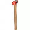 Plaktukas KS Tools 140.5202 plastikine galvute, medine rankena, 30 cm, 350 g