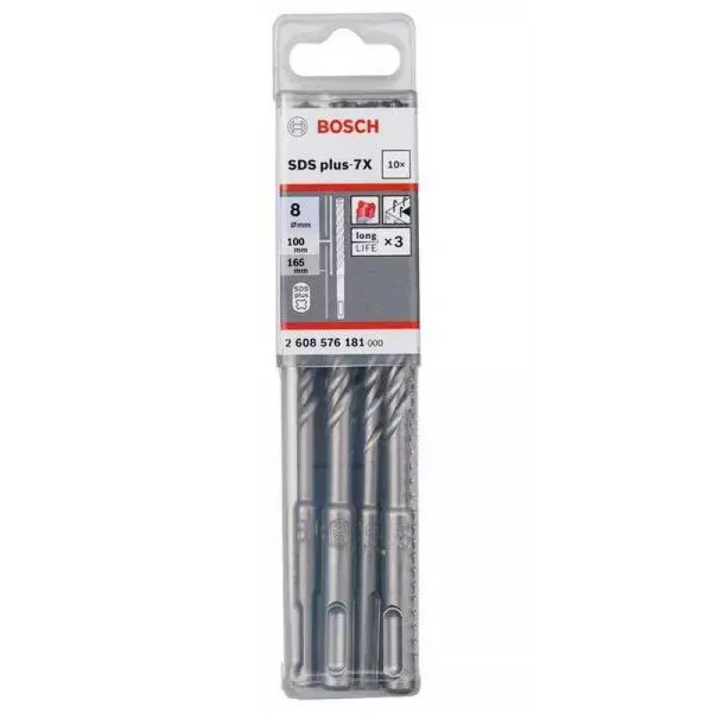 Bosch 2 608 576 181 spiralinis grąžtas 8 mm, 1 vnt.