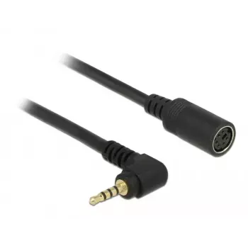 Garso laidas Navilock 62881 0,52 m 2,5 mm juodas
