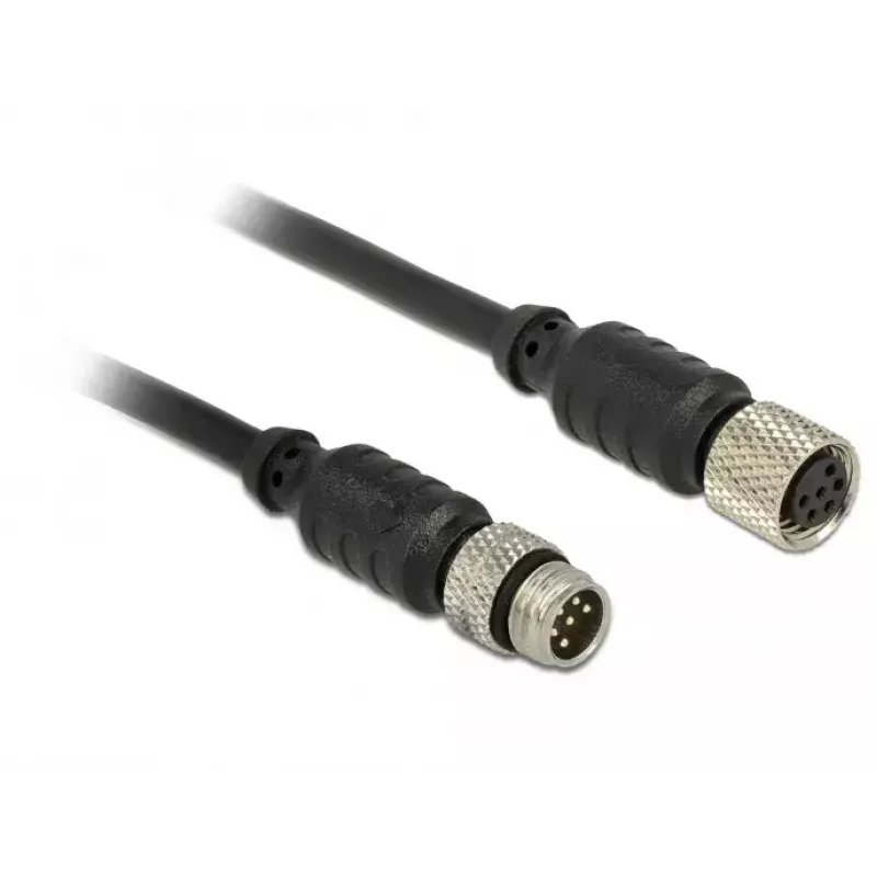 Serijinis ilginimo kabelis Navilock 62975 Juodas 10 m M8