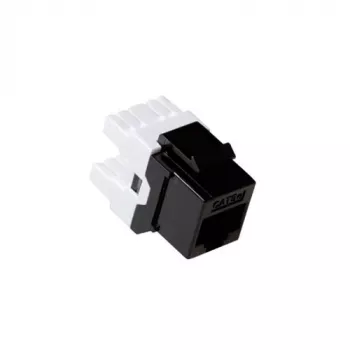 ACT CAT6 Keystone Jack neekranuotas, užspaudžiamas, baltas, RJ45, IDC