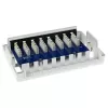 Montažinė dėžė ACT FA5000 neekranuota 8 prievadų Cat5e — 171,4×38×118,8 mm