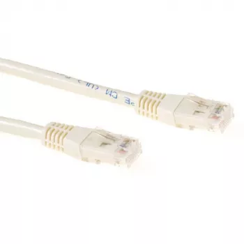 ACT Ivory 25 m U/UTP CAT6 jungiamasis kabelis su RJ45 jungtimis