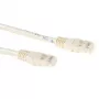 ACT Ivory 25 m U/UTP CAT6 jungiamasis kabelis su RJ45 jungtimis