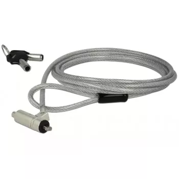 Kabelinė spyna Navilock 20653 sidabrinė 1,8 m