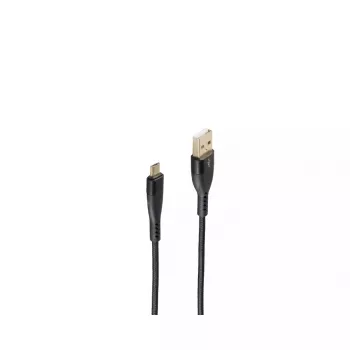 USB laidas ShiverPeaks BS20-72025 1m USB 2.0 A–Micro-USB B juodas