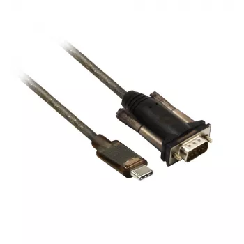 ACT USB-C į Serial adapteris AC6002 juodas 1.5m