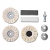 Rinkinys KWB 485300 Poliravimo priedų rinkinys juodas baltas metalinis