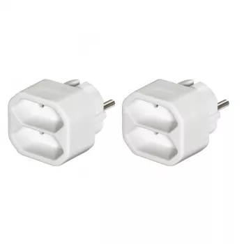 Hama 00223211 ilgintuvas 2 AC lizdai Vidaus baltas