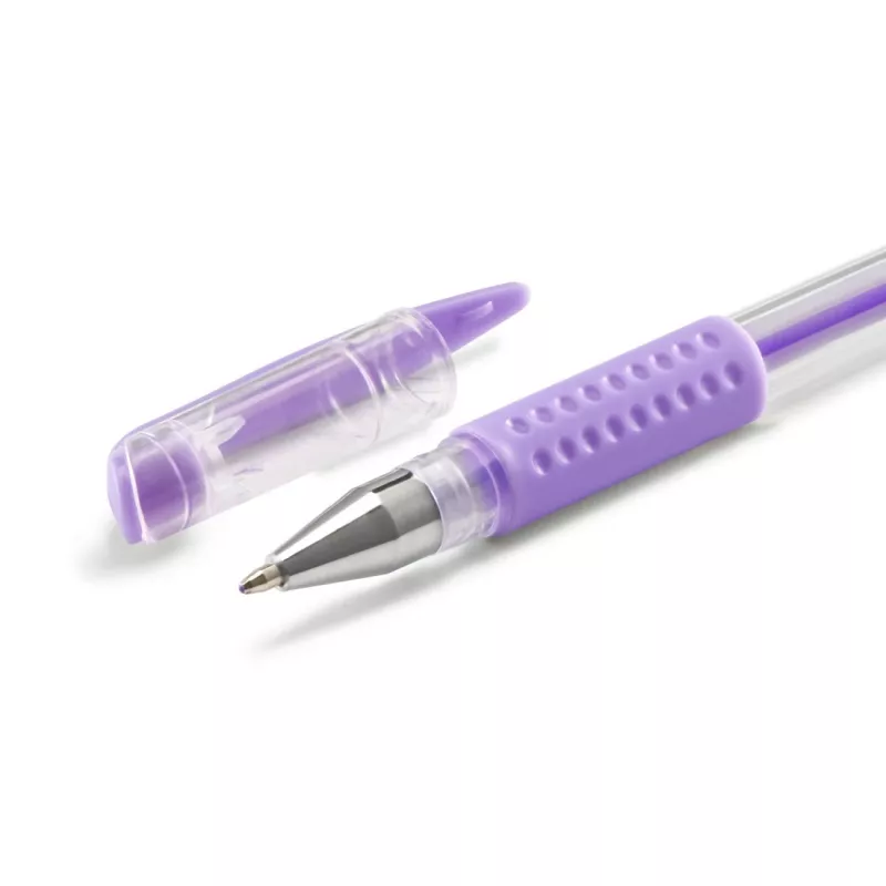 Hama Pastel & Classic geliniai rašikliai su dangteliais, 15 vnt