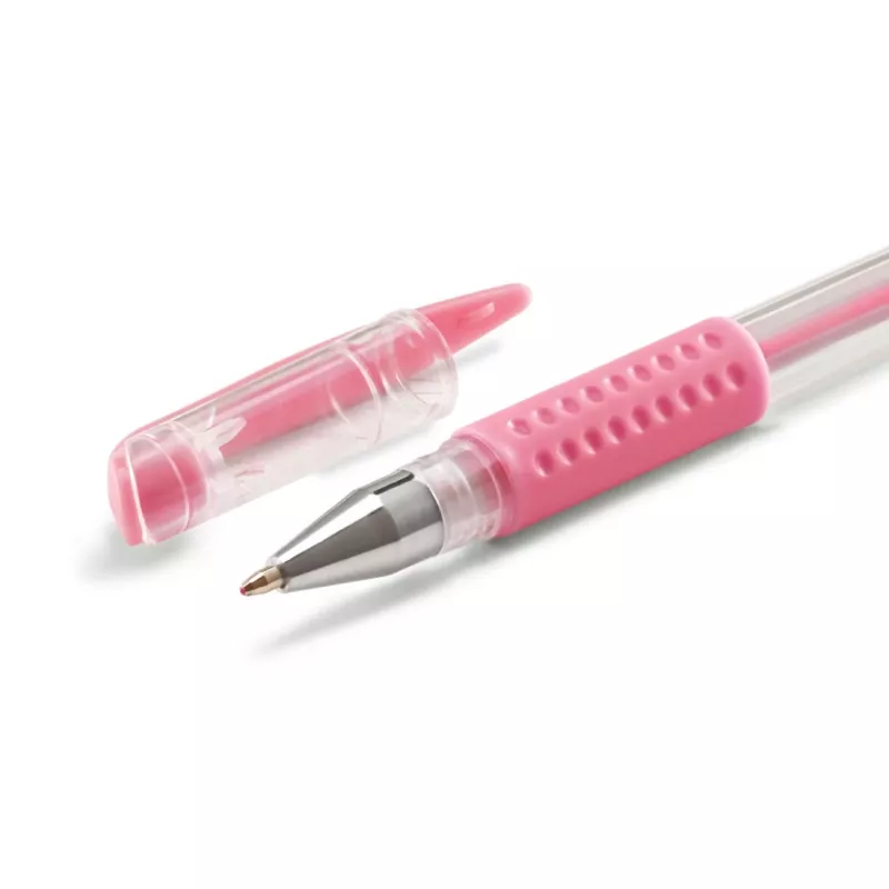 Hama Pastel & Classic geliniai rašikliai su dangteliais, 15 vnt