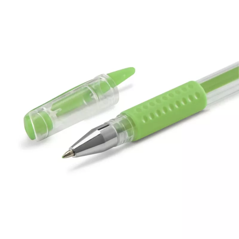 Hama Pastel & Classic geliniai rašikliai su dangteliais, 15 vnt