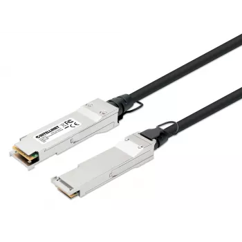 Intellinet 3 m 40G QSFP+ pasyvus vario Twinax kabelis, 30AWG, MSA suderinamas, QSFP-H40G-CU3M