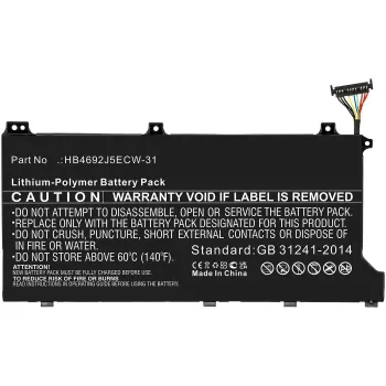 Nešiojamojo kompiuterio baterija CoreParts MBXLP-BA0015, 34.20 Wh, 11.4 V, 3000 mAh, Huawei/Honor