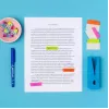 Tuščios skirtukų etiketės Avery Ultra Tabs 74753 žalia, oranžinė, rožinė