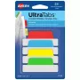 Avery Ultra Tabs 74768 mėlynos, žalios, raudonos, geltonos spalvos skirtukai knygoms
