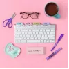Blanko skirtukai Avery Ultra Tabs 74769 mėlyni, žali, rožiniai, violetiniai