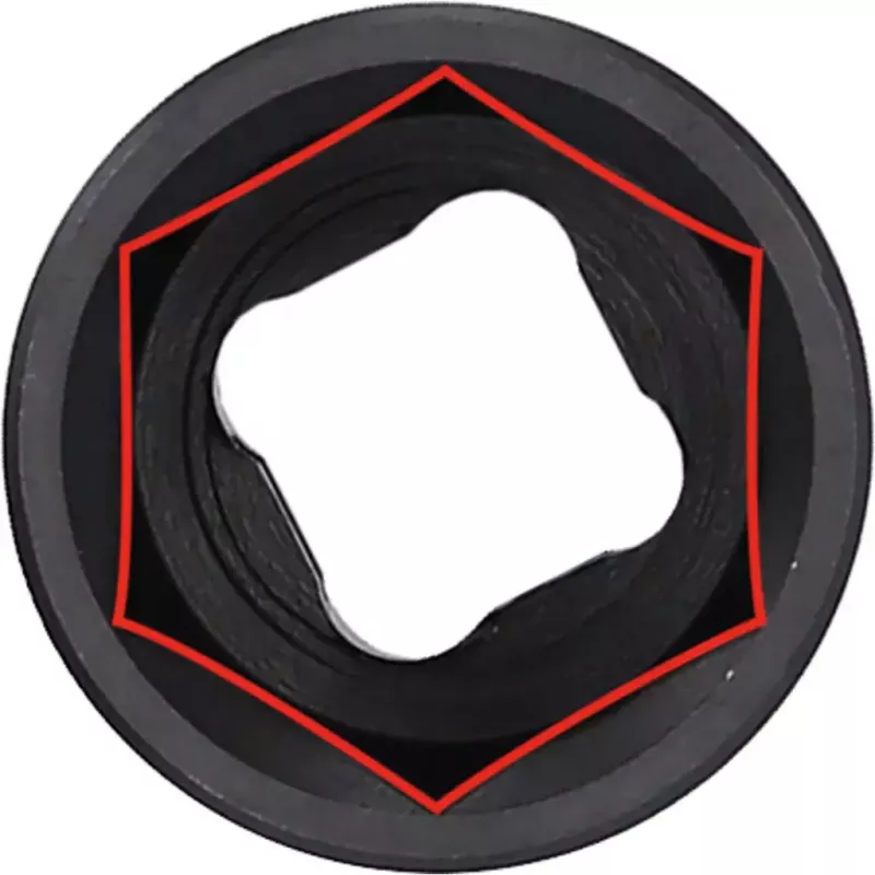 Poveikinis lizdas KS Tools 515.0896 1/2 colio pavara DIN 3121 ISO 1174