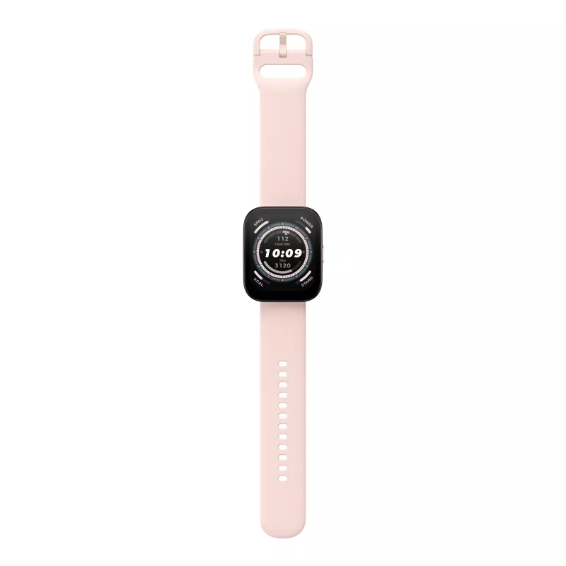 Amazfit Bip 5 4,85 cm (1,91 colio) TFT 45,9 mm Skaitmeninis 320 x 380 pikselių Liečiamas ekranas Rožinis GPS (palydovas)