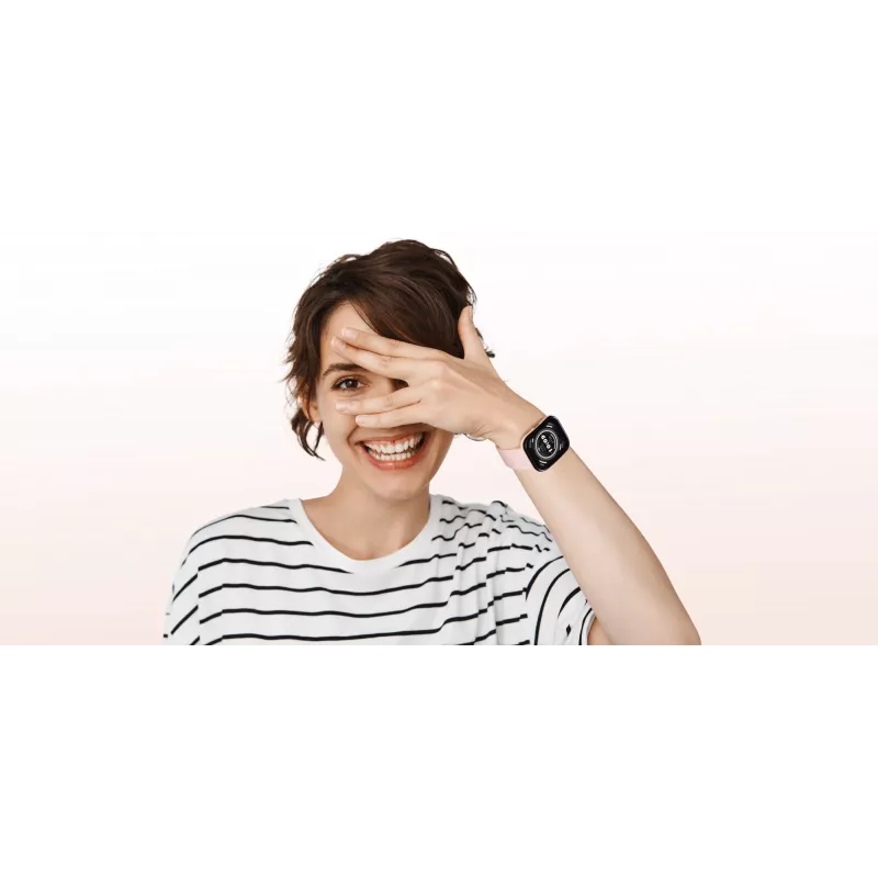 Amazfit Bip 5 4,85 cm (1,91 colio) TFT 45,9 mm Skaitmeninis 320 x 380 pikselių Liečiamas ekranas Rožinis GPS (palydovas)