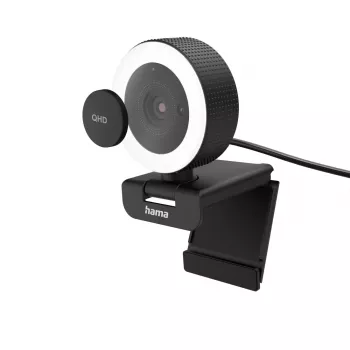Internetinė kamera Hama C-850 Pro 4 MP 2560x1440 USB 2.0 juoda