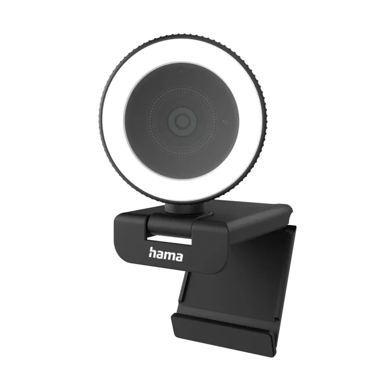 Internetinė kamera Hama C-850 Pro 4 MP 2560x1440 USB 2.0 juoda