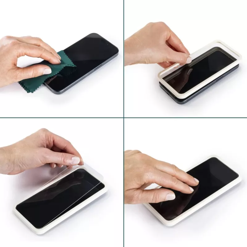 Hama Clear Protect apsauginis stiklas iPhone 17 Pro Max, 1 vnt.