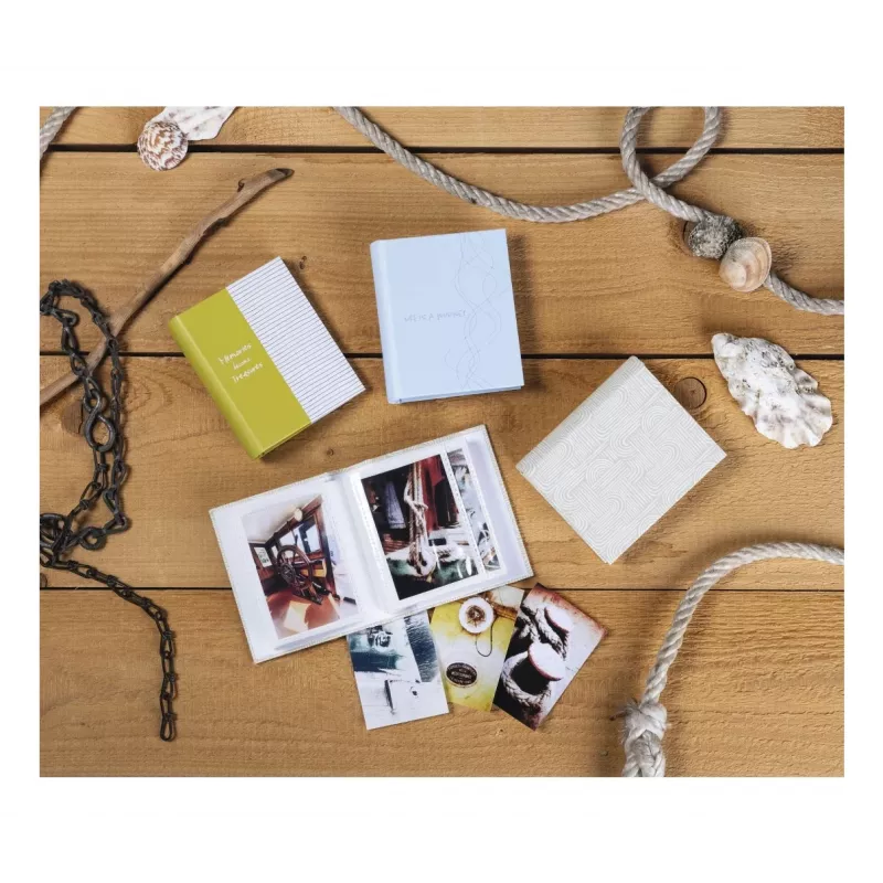 Hama Life fotoalbumas mėlynas 20 lapų 5,4 x 8,6 cm