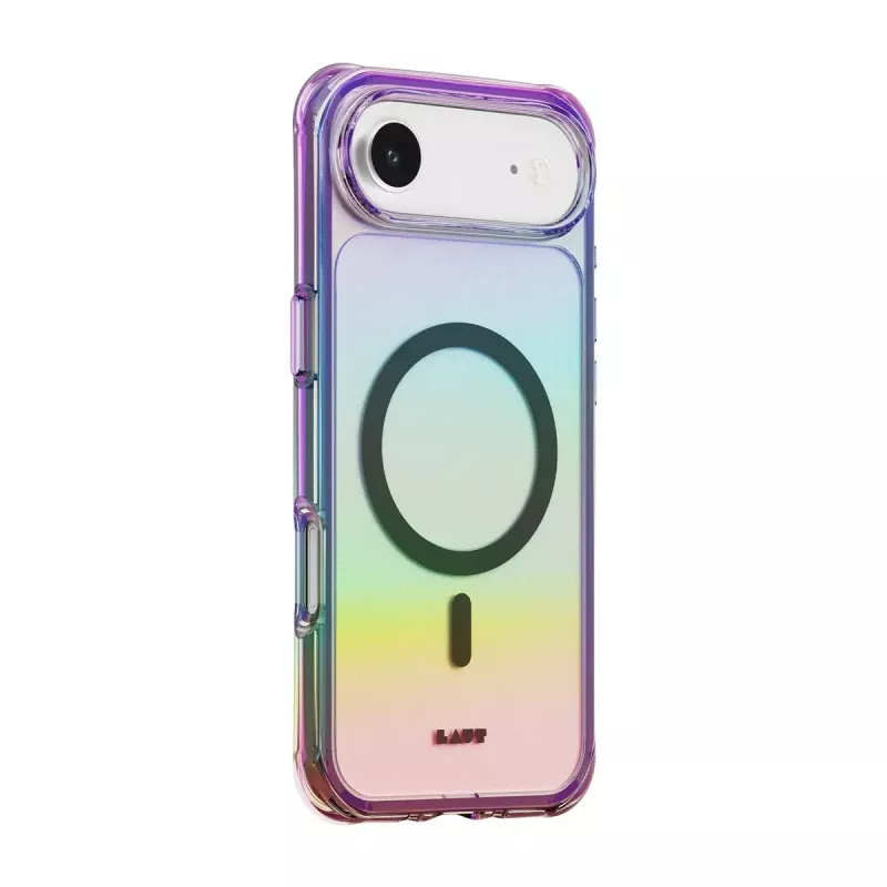 LAUT AERO HOLO dėklas iPhone 17 Air 6,5 col. daugiaspalvis permatomas