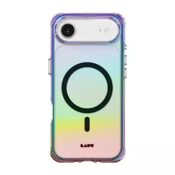 LAUT AERO HOLO dėklas iPhone 17 Air 6,5 col. daugiaspalvis permatomas