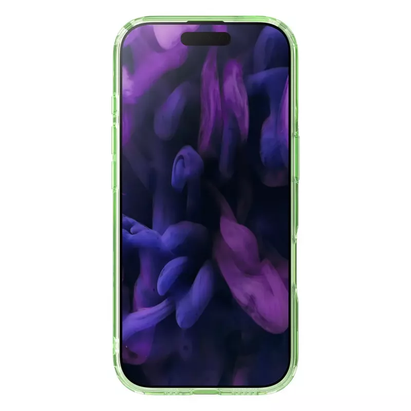 Dėklas LAUT CRYSTAL FLURO iPhone 17 šviesiai žalias 16 cm