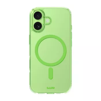 Dėklas LAUT CRYSTAL FLURO iPhone 17 šviesiai žalias 16 cm