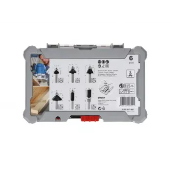Bosch 2 607 017 470 frezos antgalis Rinkinys 6 vnt