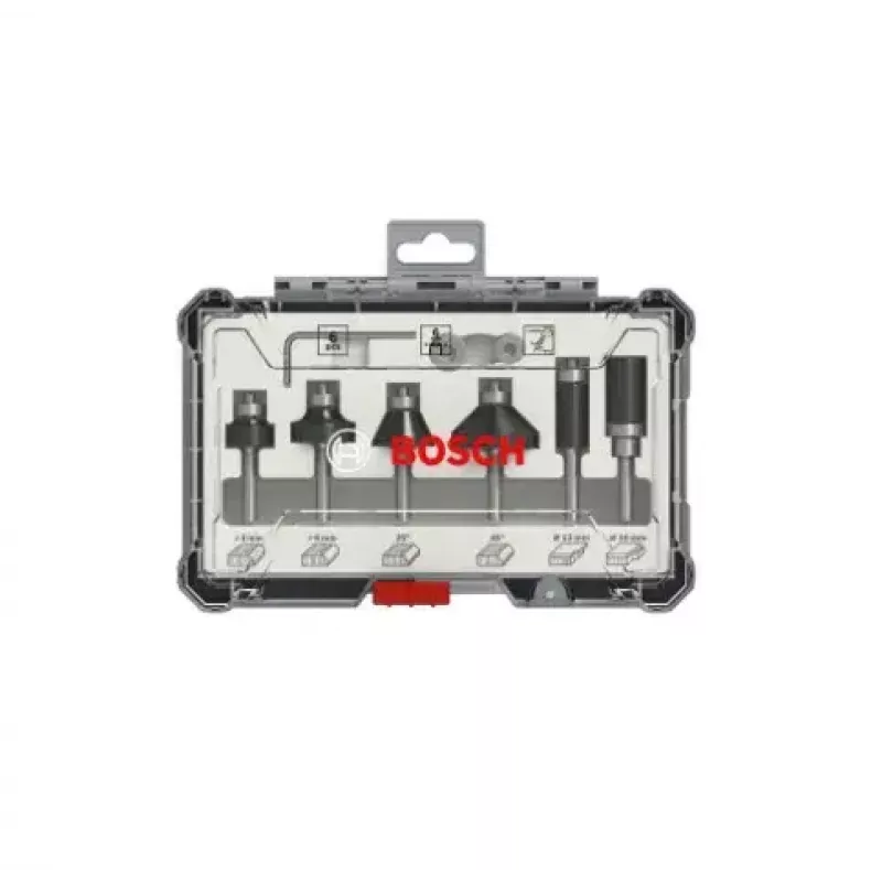 Bosch 2 607 017 470 frezos antgalis Rinkinys 6 vnt