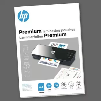 HP 9125 laminavimo maišeliai A4, 250 mikronų, 50 vnt.