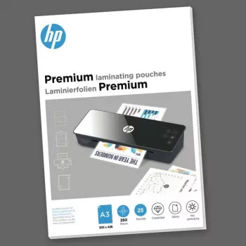 HP 9128 laminavimo maišeliai A3 250 mikronų 25 vnt.