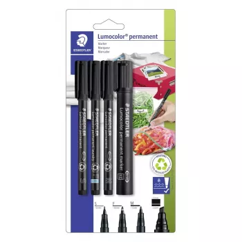 Markeriai Staedtler Lumocolor 60 4 vnt