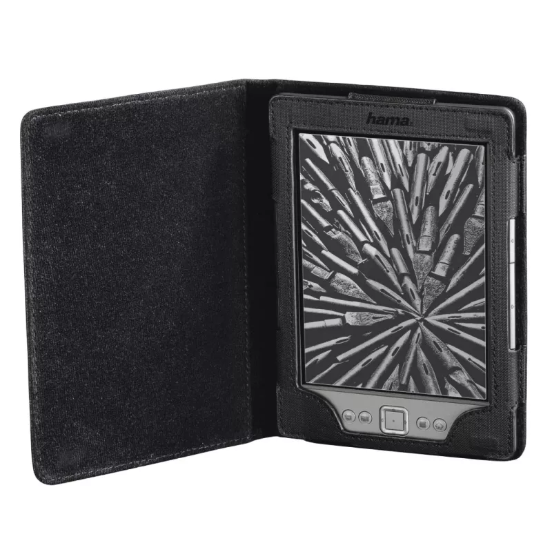 Dėklas Hama Arezzo e-book skaitytuvui 15,2 cm (6 colių) Folio juodas