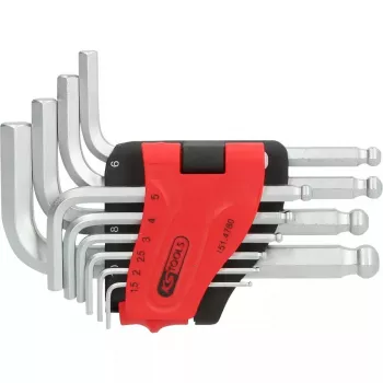 L formos šešiabriaunių raktų rinkinys KS Tools 151.4780