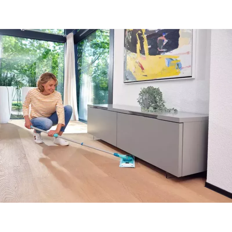Valymo antgalis Leifheit Clean Twist M Ergo mėlynas