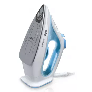 Braun TexStyle 1 SI1050BL Lygintuvas su garais, keraminis padas, 2000 W, mėlyna, balta