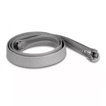 Pintas kabelių movimas DeLOCK 20824 1 m x 20 mm pilkas