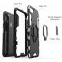 CoreParts MOBX-COV-JL-XR dėklas Apple iPhone XR 15,5 cm (6,1 inch) juodas